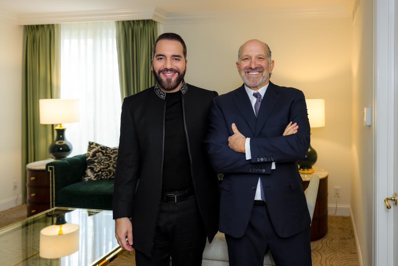 Nayib Bukele tuvo reuniones de alto nivel   