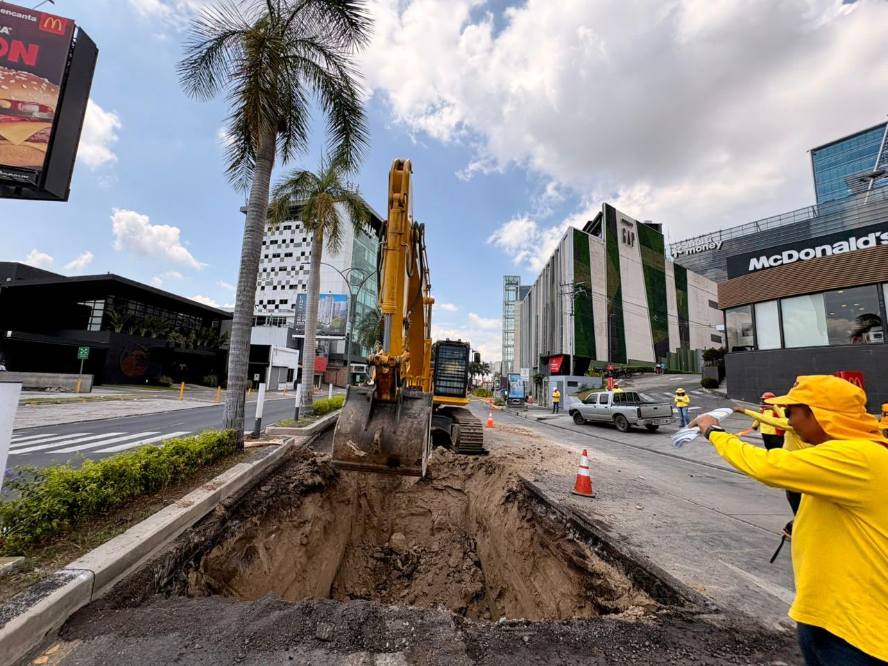 Inician obras para reducir inundaciones en la Zona Rosa de San Salvador