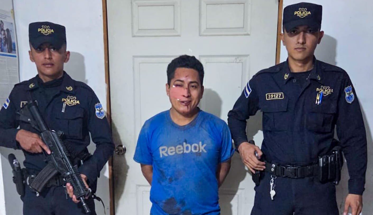 Capturan a pandillero de la MS con antecedentes por homicidio y drogas