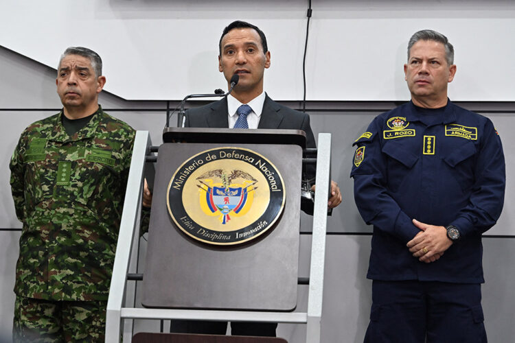 Lucha. Venezuela y Ecuador, mediante presión de EE. UU., buscan eliminar bandas que contrabandean droga procedente de Colombia. Foto: AFP
