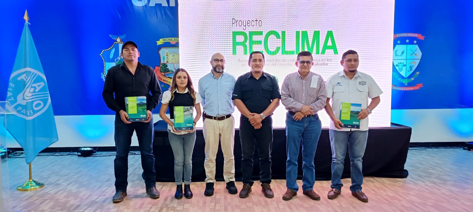 La FAO entrega planes de restauración de agrosistemas en San Miguel