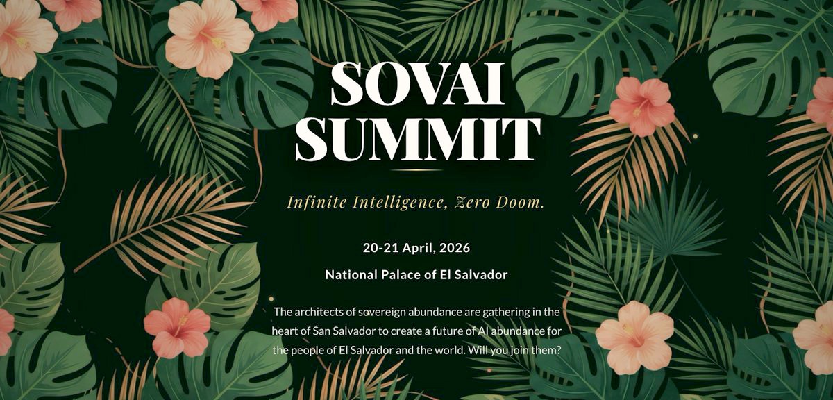 El Salvador albergará la primera cumbre de IA soberana SovAI Summit en abril