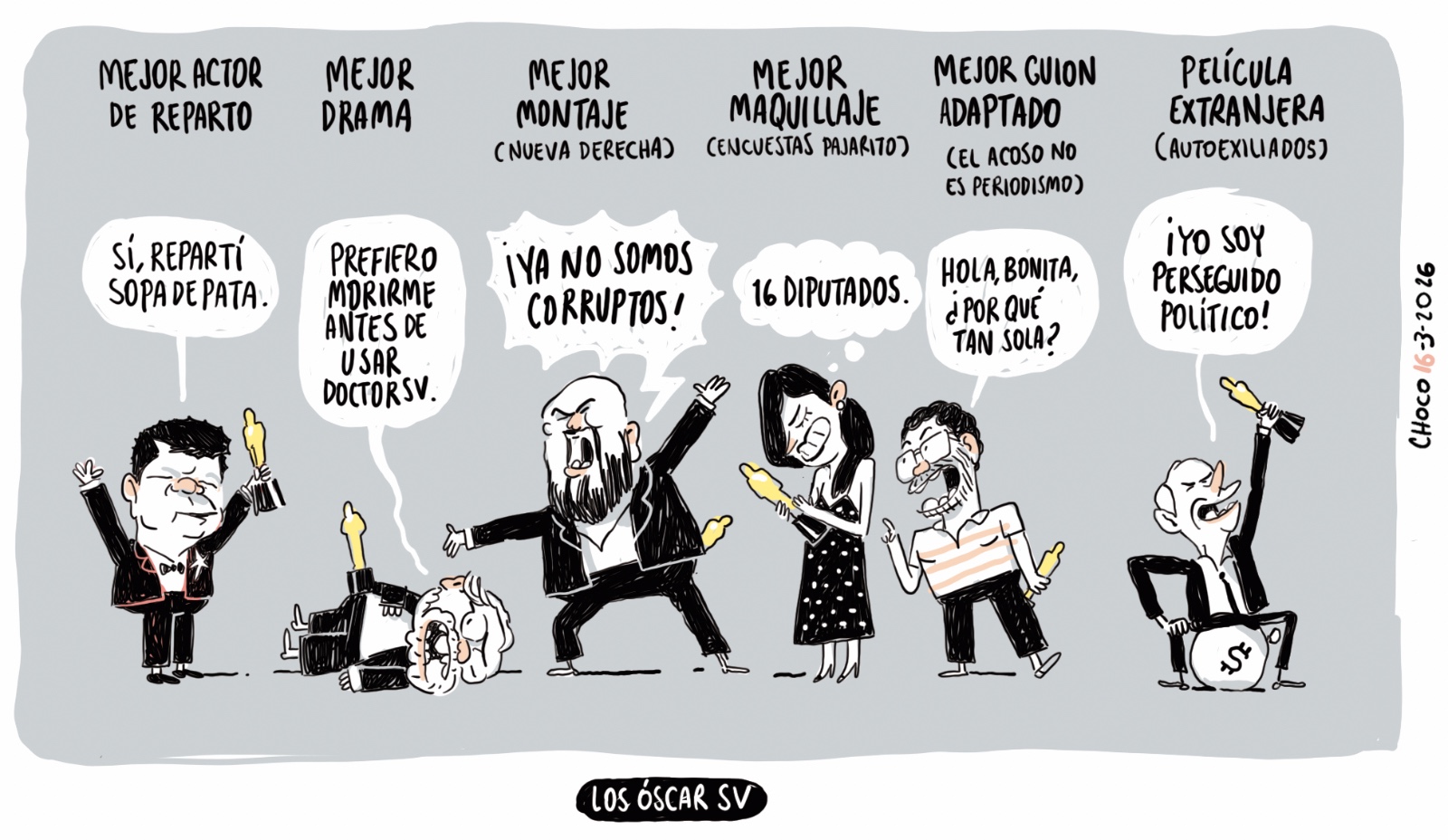 Los Óscars SV
