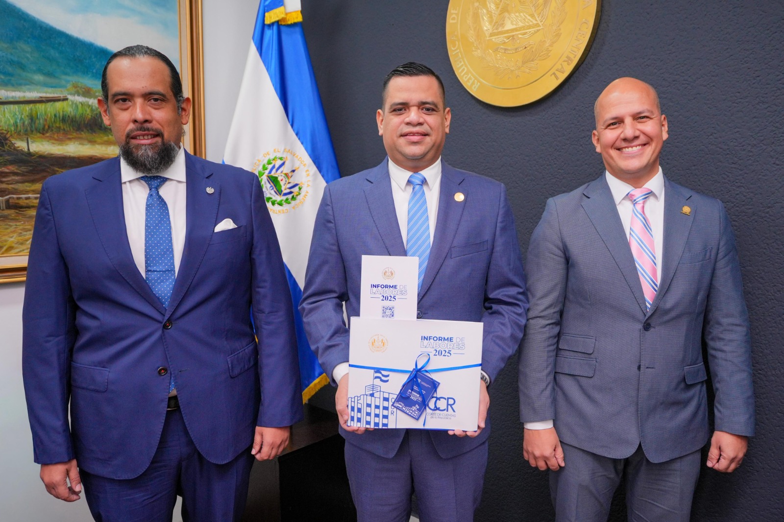 Corte de Cuentas presenta Informe de Labores 2025 a la Asamblea Legislativa