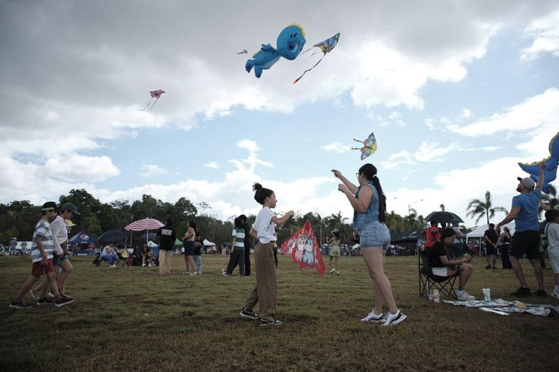 Familias panameñas disfrutan de Festival de Cometas y Panderos