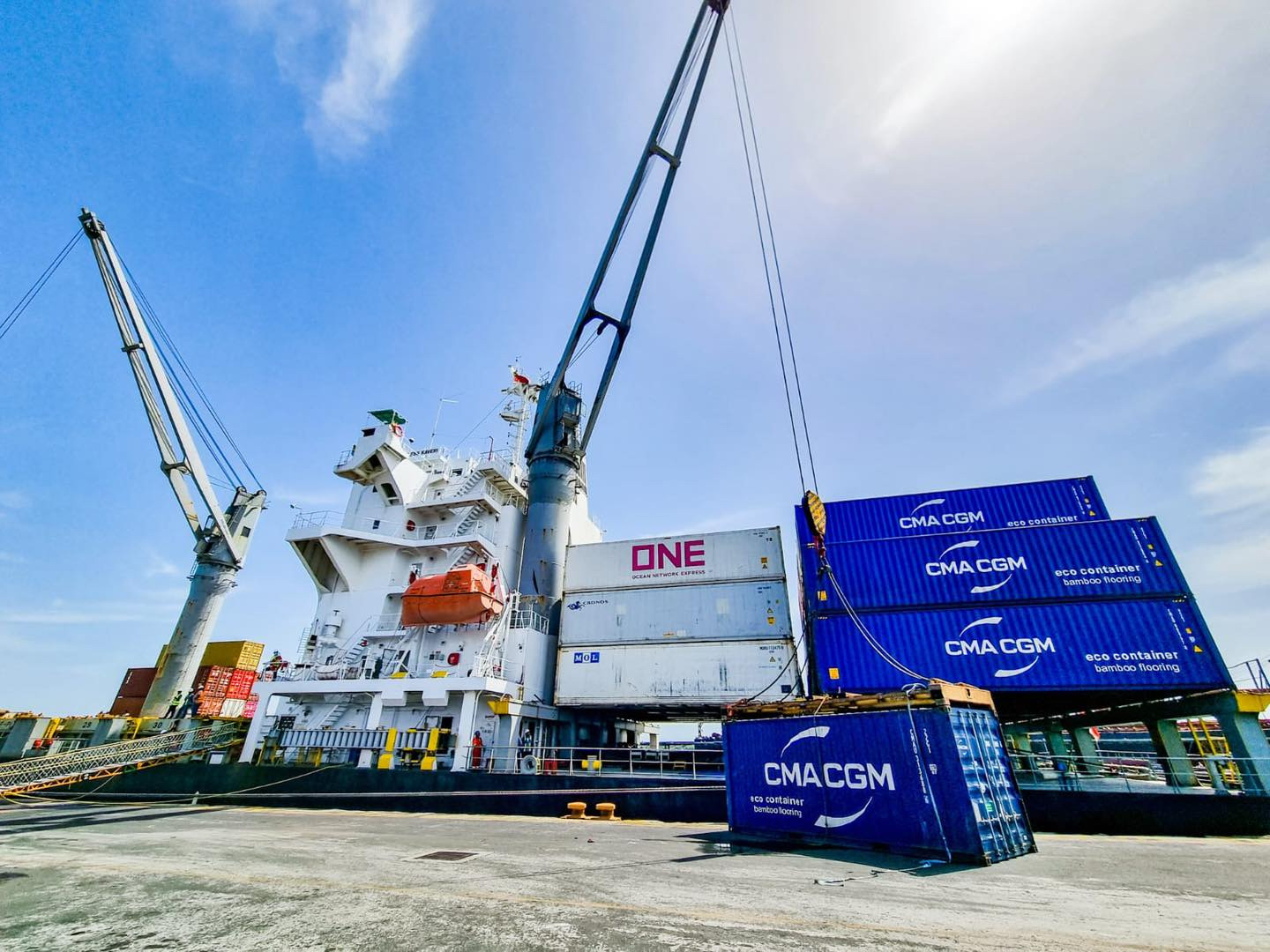 Exportaciones de El Salvador totalizaron $1,080.8 millones hasta febrero