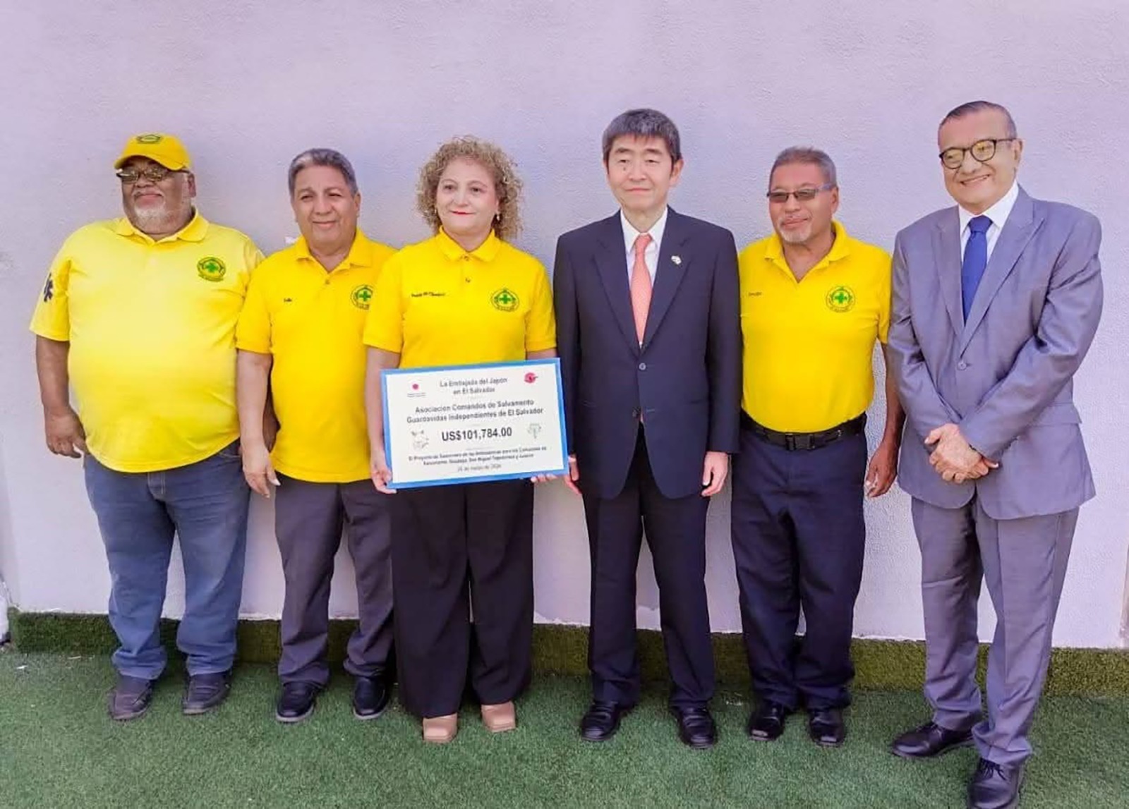 Japón financiará dos proyectos en Sonsonate Centro