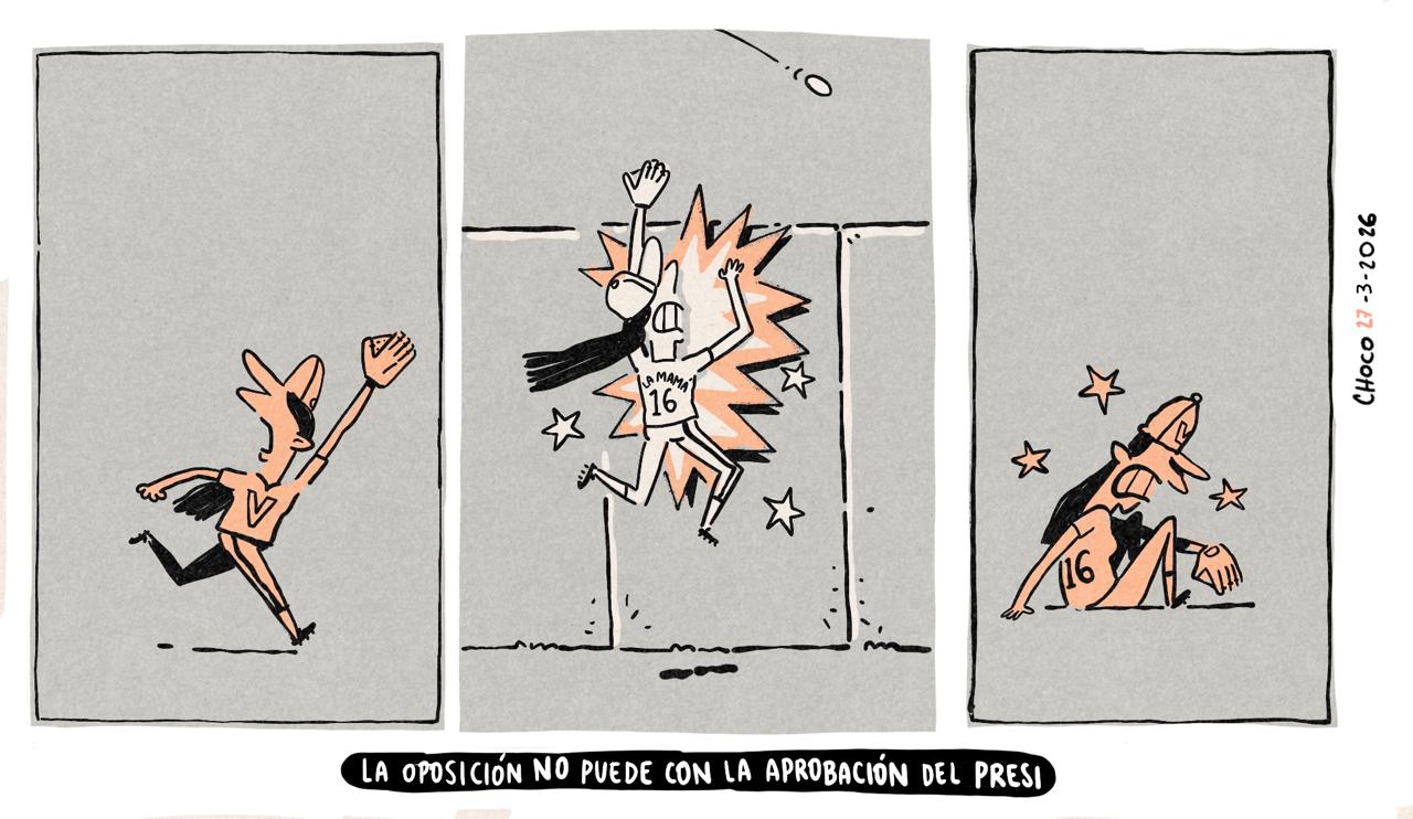 La oposición no puede con la aprobación del presi