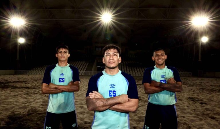 Elmer Robles, Óscar Cruz y Emerson Cerna buscan su cuarta participación en El Salvador Beach Soccer Cup