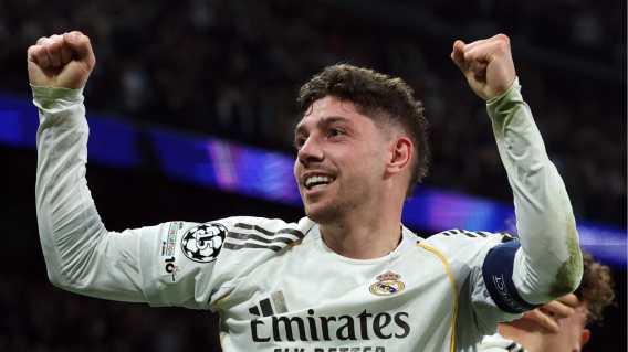 Fede Valverde, el pulmón del Real Madrid, se graduará con Uruguay en Wembley
