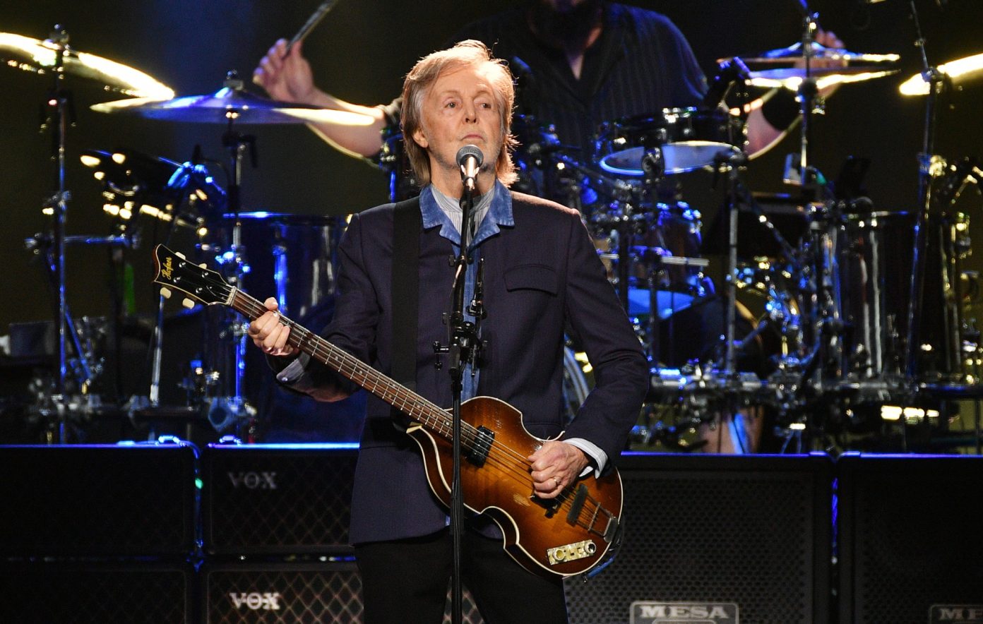 Paul McCartney deleitó a las estrellas con un mágico concierto
