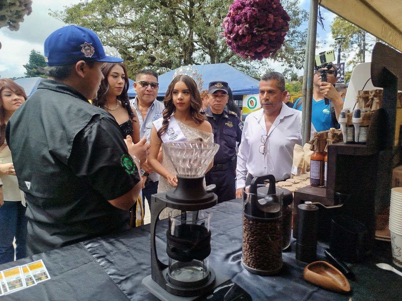 Celebran el festival del café en Ataco