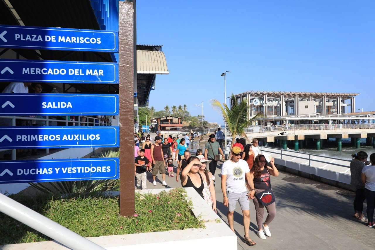 El Complejo Turístico del puerto de La Libertad, un lugar imperdible para disfrutar en la Semana Santa