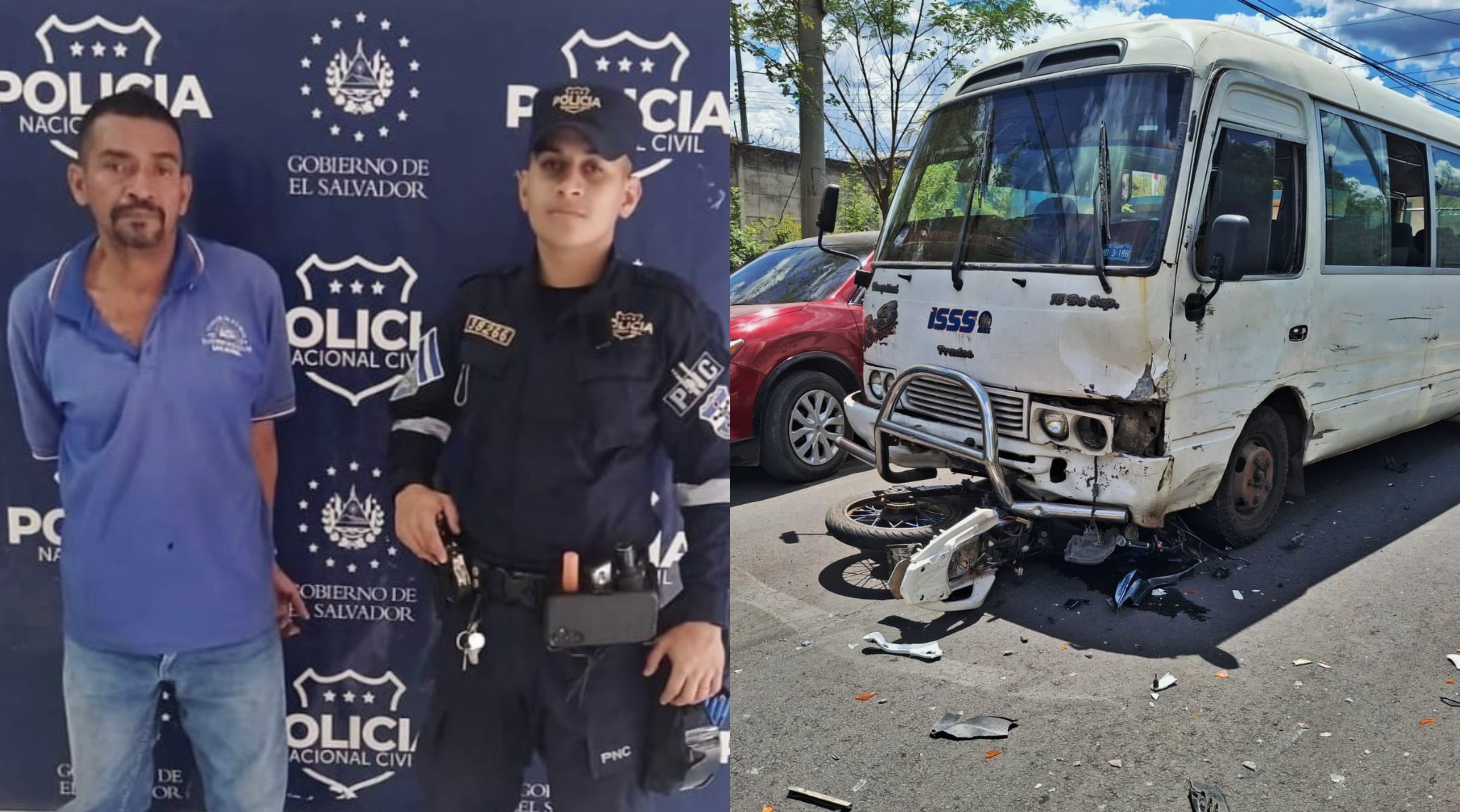 Capturan a microbusero responsable de motociclista fallecido en San Miguel Centro