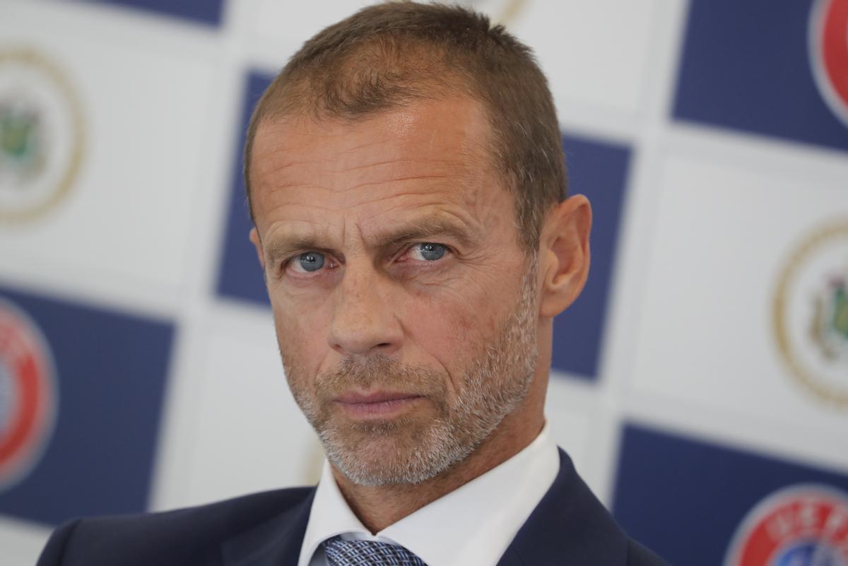Ceferin amenaza a Italia con quitarle la Eurocopa 2032 si no renueva sus estadios