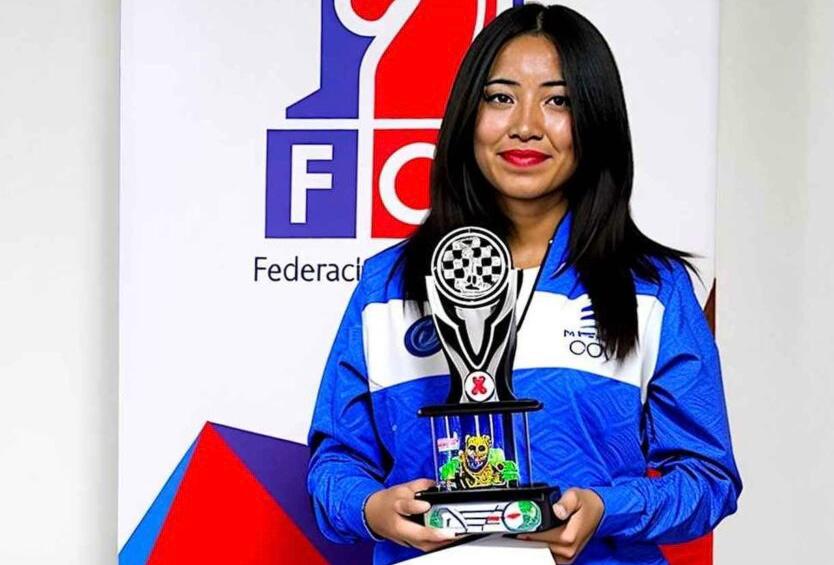 La ajedrecista Marielos Vásquez, subcampeona del Centroamericano y del Caribe sub-20
