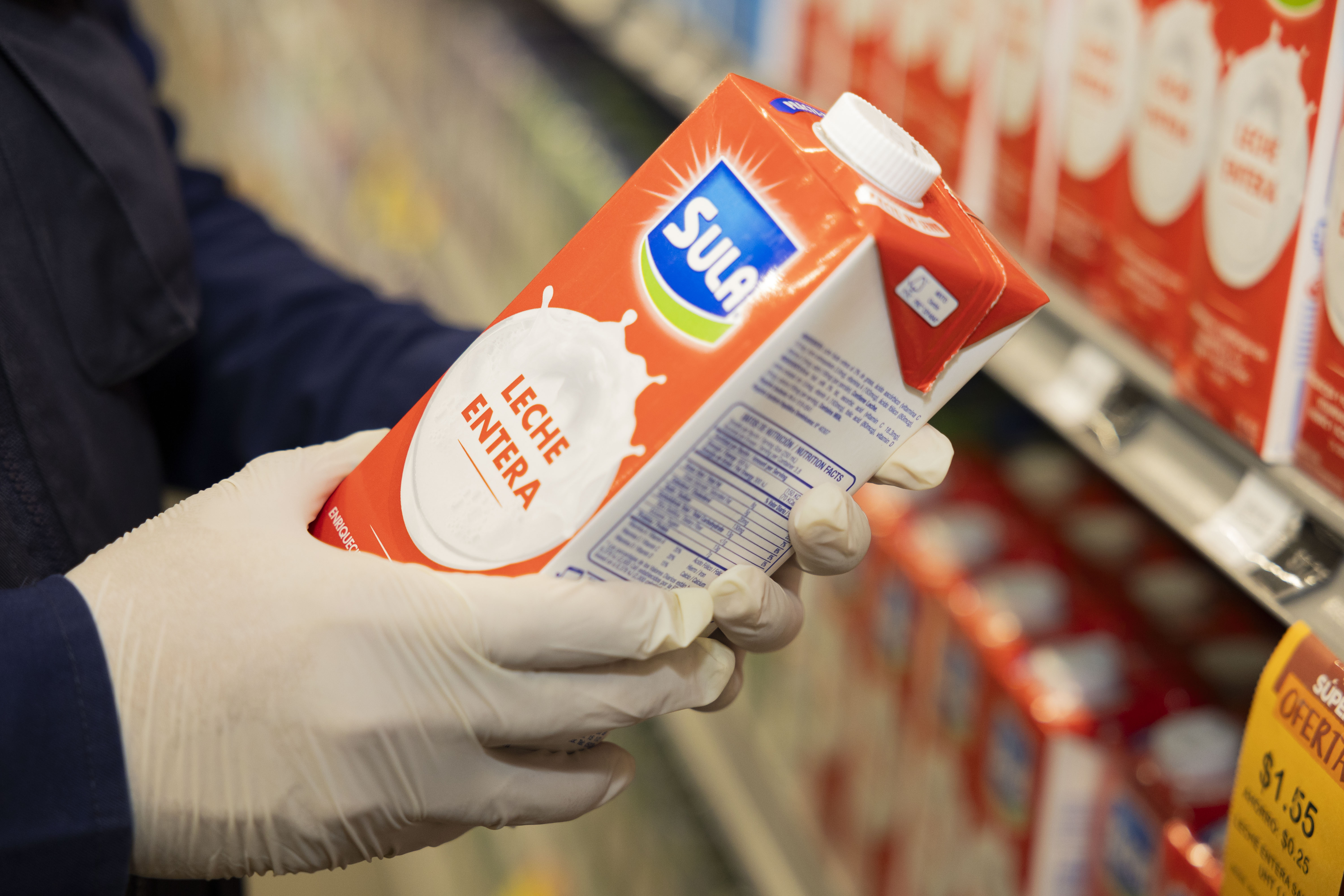 Se ordena el retiro de Leche Entera Sula de establecimientos comerciales