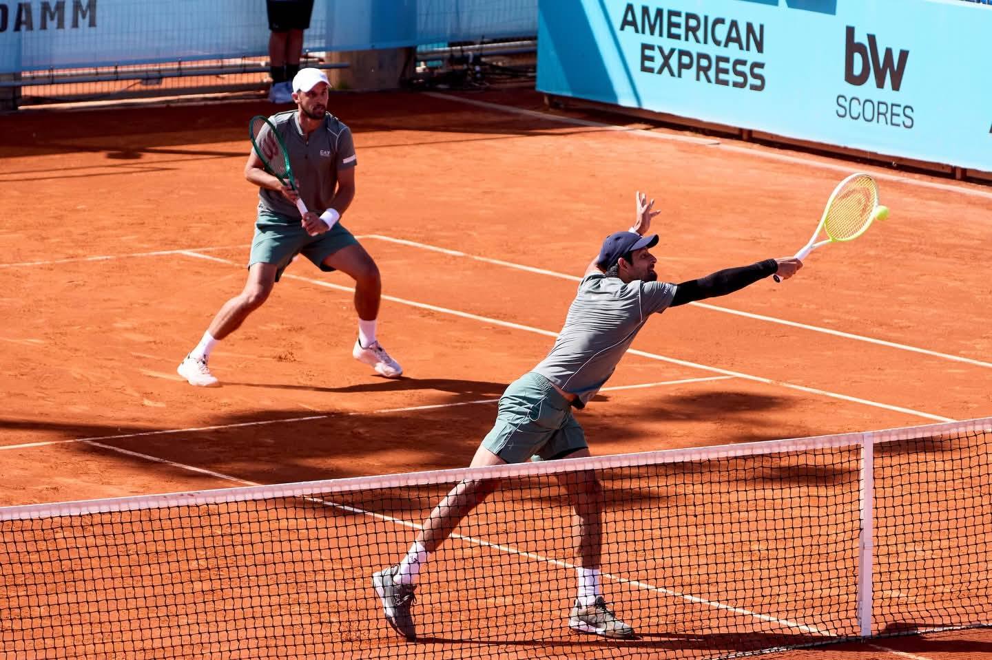Segundo triunfo en la Caja Mágica para Marcelo Arévalo y Mate Pavic