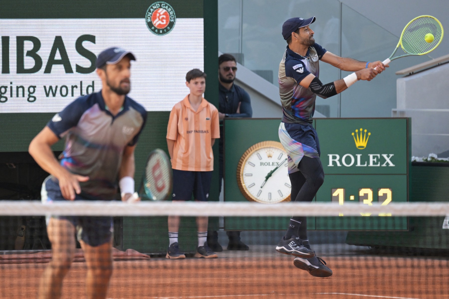 Chelo Arévalo y Mate Pavic pasaron un susto en el Masters de Montecarlo