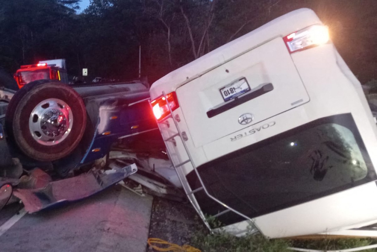 Al menos ocho muertos dejó accidente de tránsito en Honduras