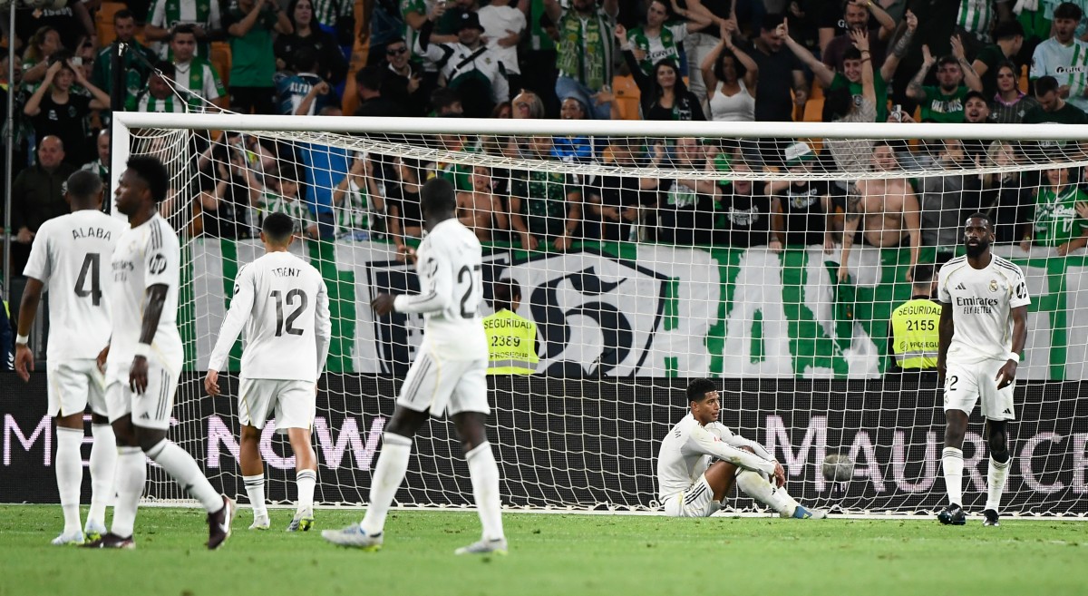 Real Madrid tropieza con empate 1-1 ante Betis en LaLiga