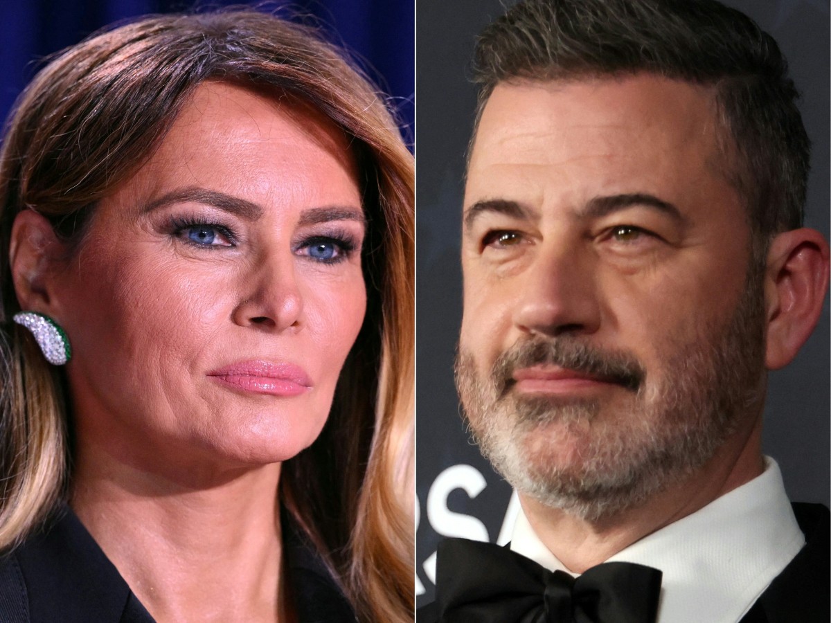 El comediante Kimmel rebate las críticas por un chiste sobre Melania Trump