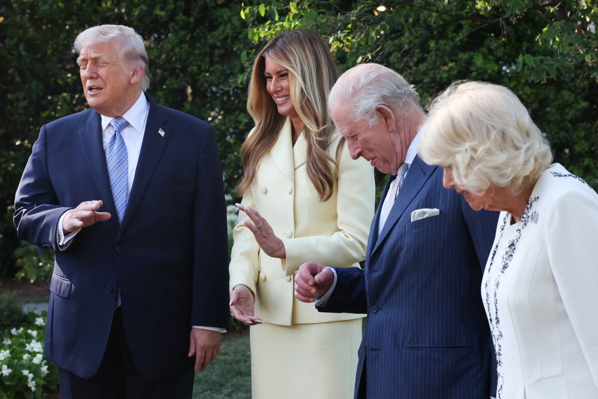El rey Carlos III llega a Estados Unidos para reforzar los vínculos con Trump