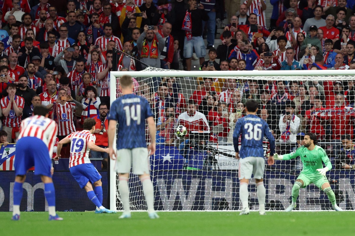 Atlético y Arsenal dejan todo en el aire en su semifinal de Champions