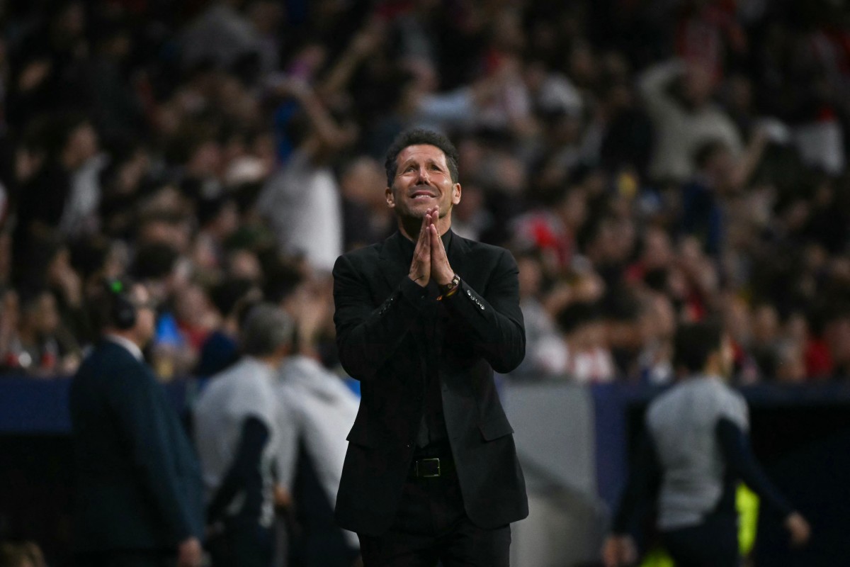 «Me entusiasma el lindo desafío de Londres», se ilusiona el Cholo Simeone técnico del Atlético de Madrid