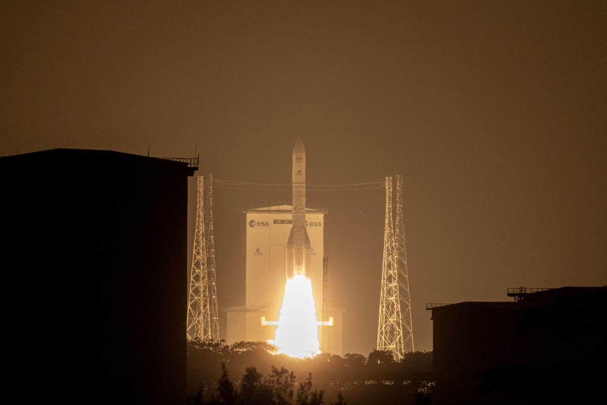El cohete europeo Ariane 6 colocó en órbita segundo lote de satélites de Amazon Leo