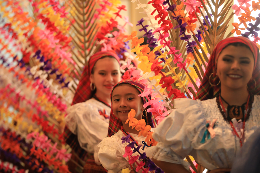 Tradición de Panchimalco llega a las sedes diplomáticas
