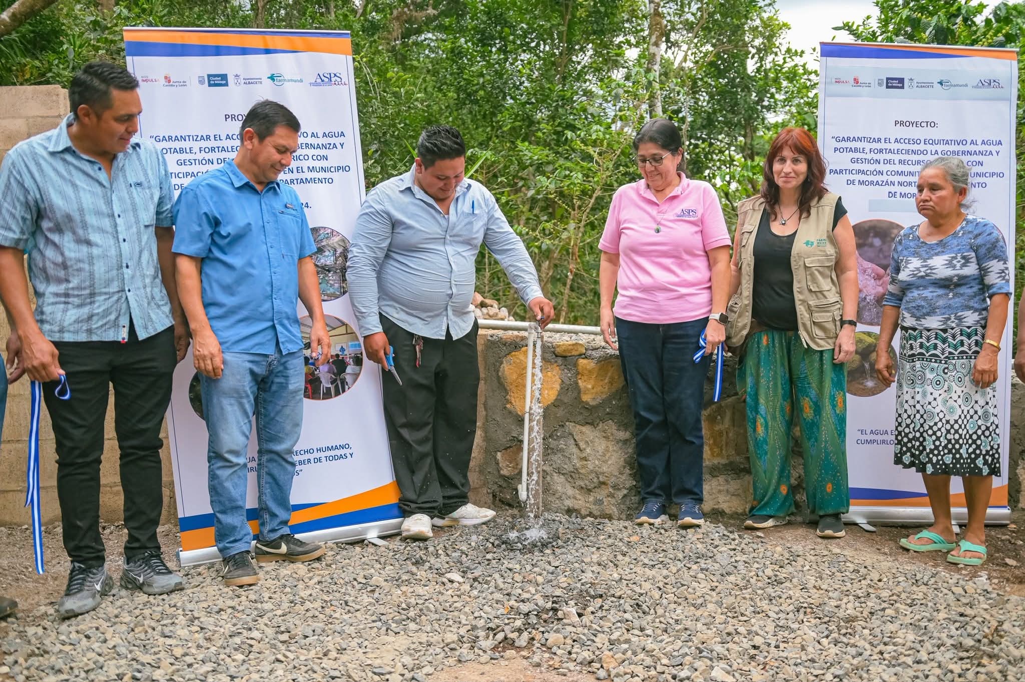 Mejoran un sistema de agua en Perquín, Morazán Norte