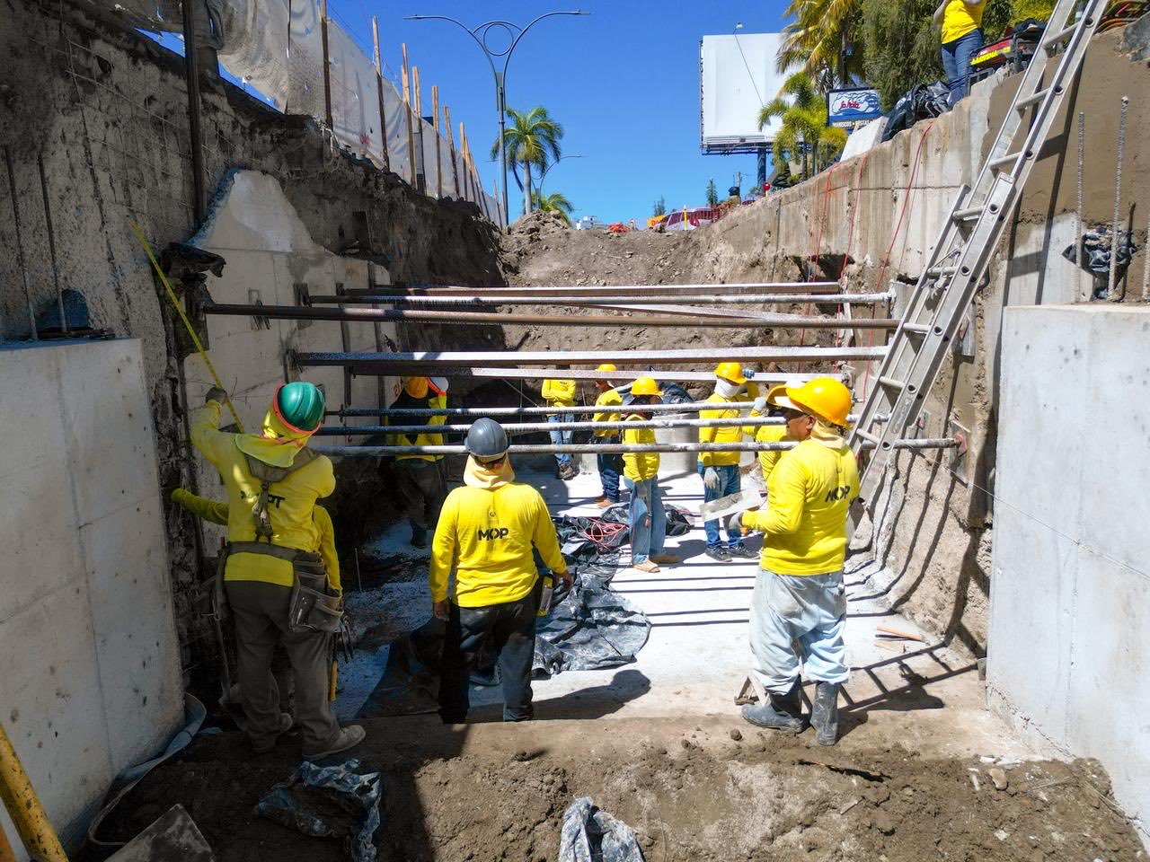 Obras Públicas ejecuta el Plan de Mitigación en distintos puntos de El Salvador