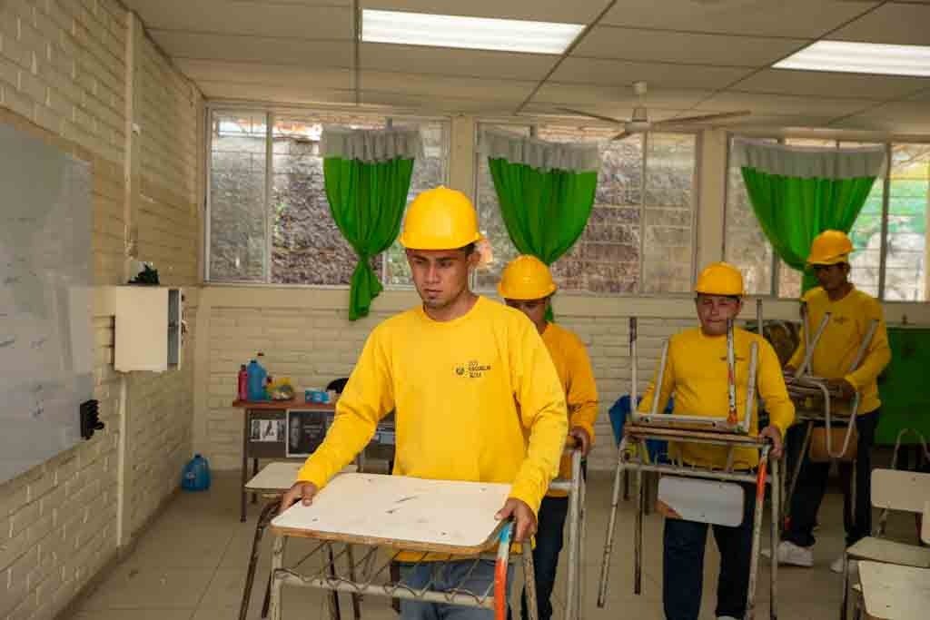 Gobierno invierte $1.2 millones en renovación del Centro Escolar Colonia Los Alpes en Soyapango