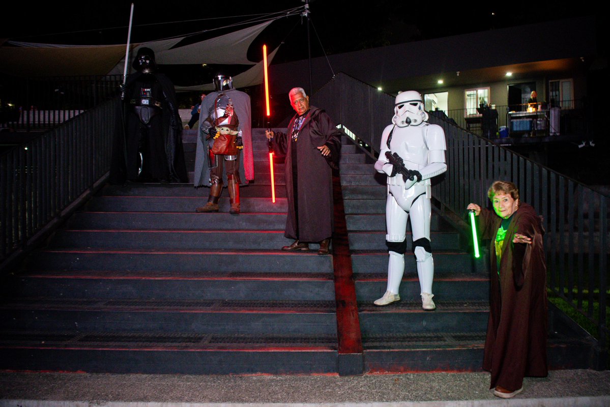 Obras Públicas anuncia la maratón de Star Wars en cines al aire libre del país