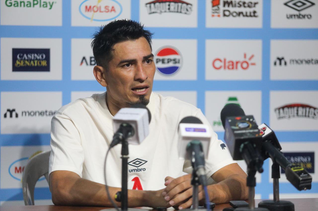 «Pedimos disculpas a la afición porque están viniendo y nosotros no respondemos en la cancha», Cabrita Portillo, de Alianza