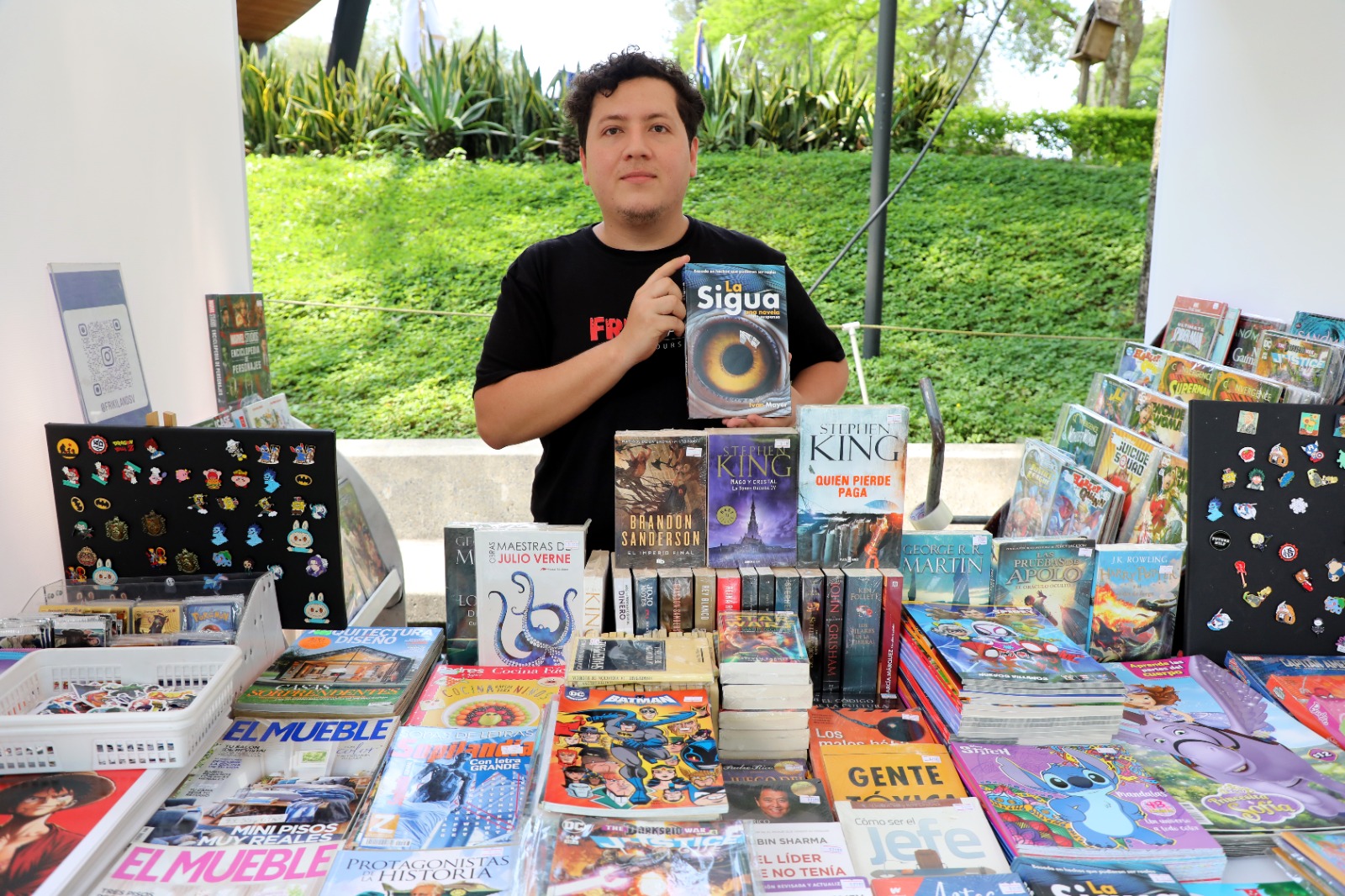 La magia de los libros coloreó San Salvador
