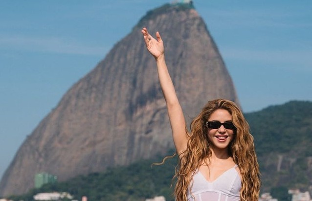 Shakira está lista para su concierto en Brasil
