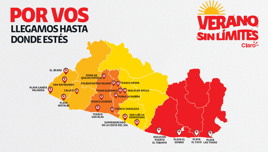 Vive sin límites tu verano con Claro