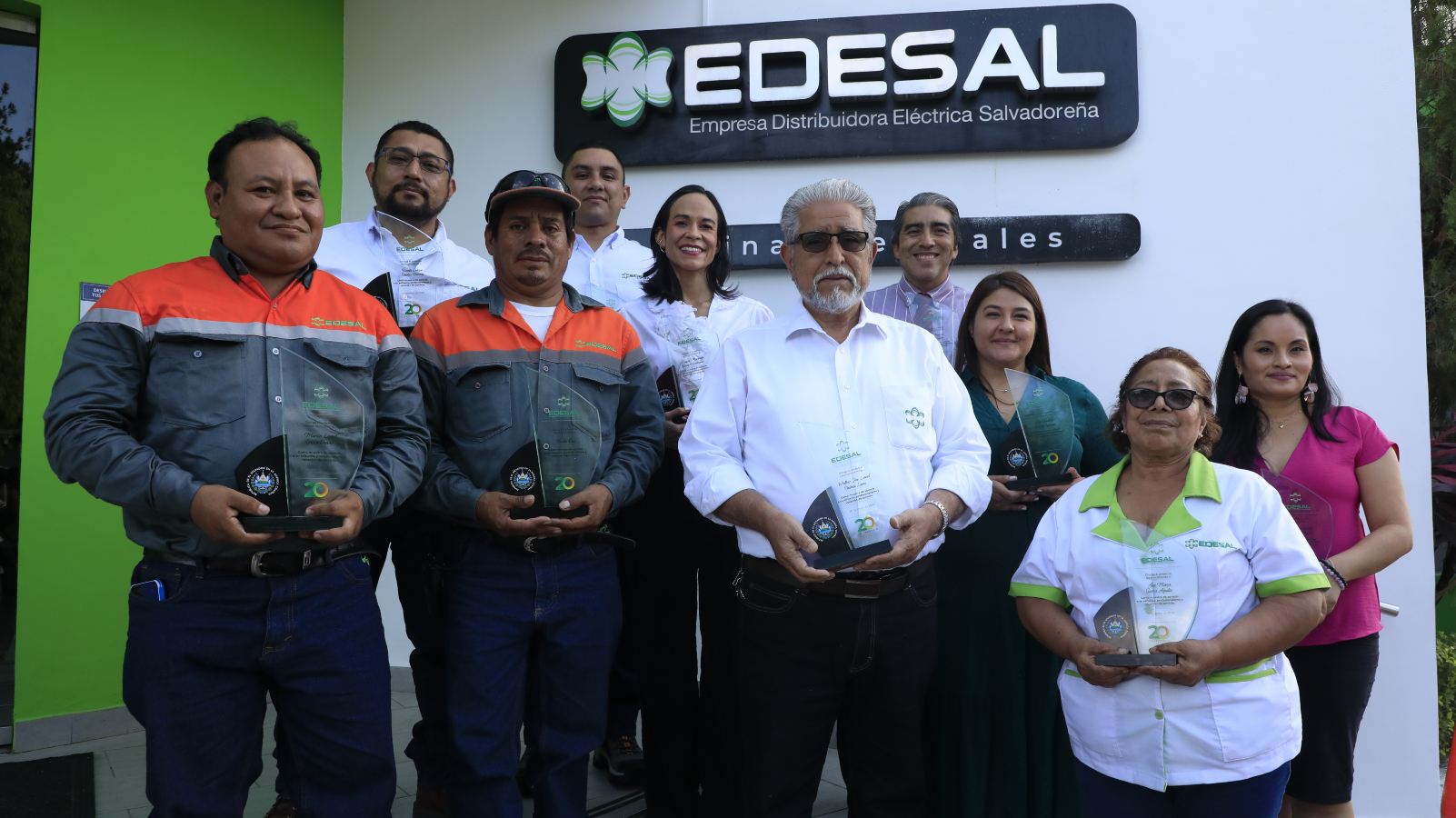 EDESAL cumple 20 años de servicio y compromiso con El Salvador