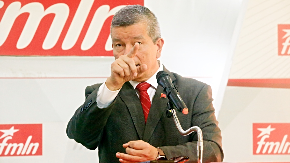 FMLN está dispuesto a llevar candidatos «de derecha»
