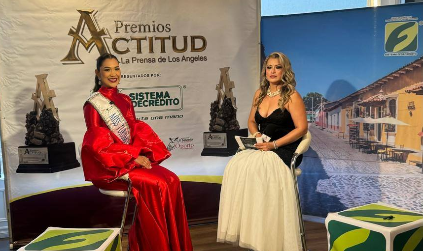 Miss Turismo El Salvador destaca en Los Ángeles