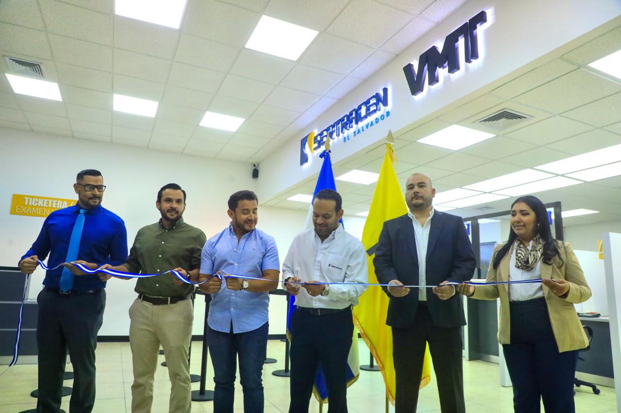 Obras Públicas y VMT inauguran nueva sucursal de Sertracen en Apopa