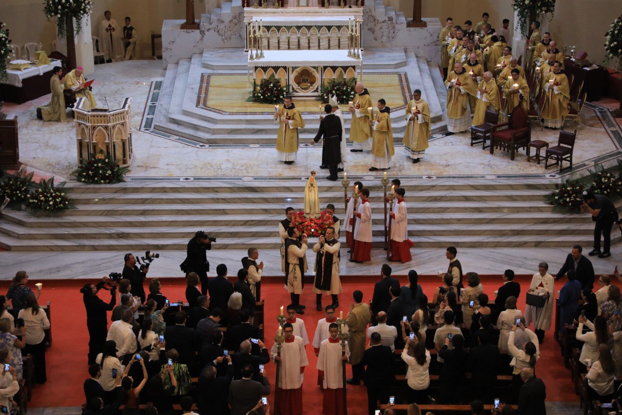 Inauguran santuario de Nuestra Señora de Fátima en San Salvador
