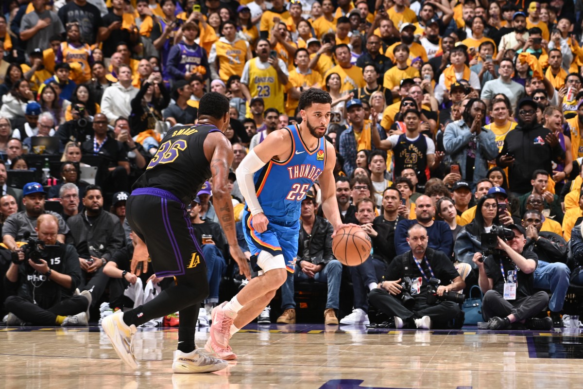 Lakers son barridos por Thunder en el posible adiós de LeBron James