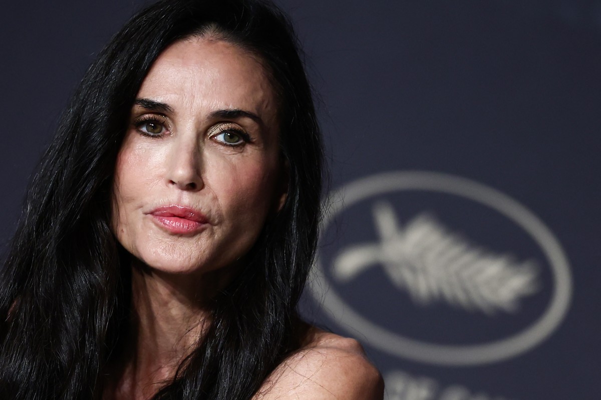 Luchar contra la IA es una «batalla perdida», afirma la actriz Demi Moore en Cannes