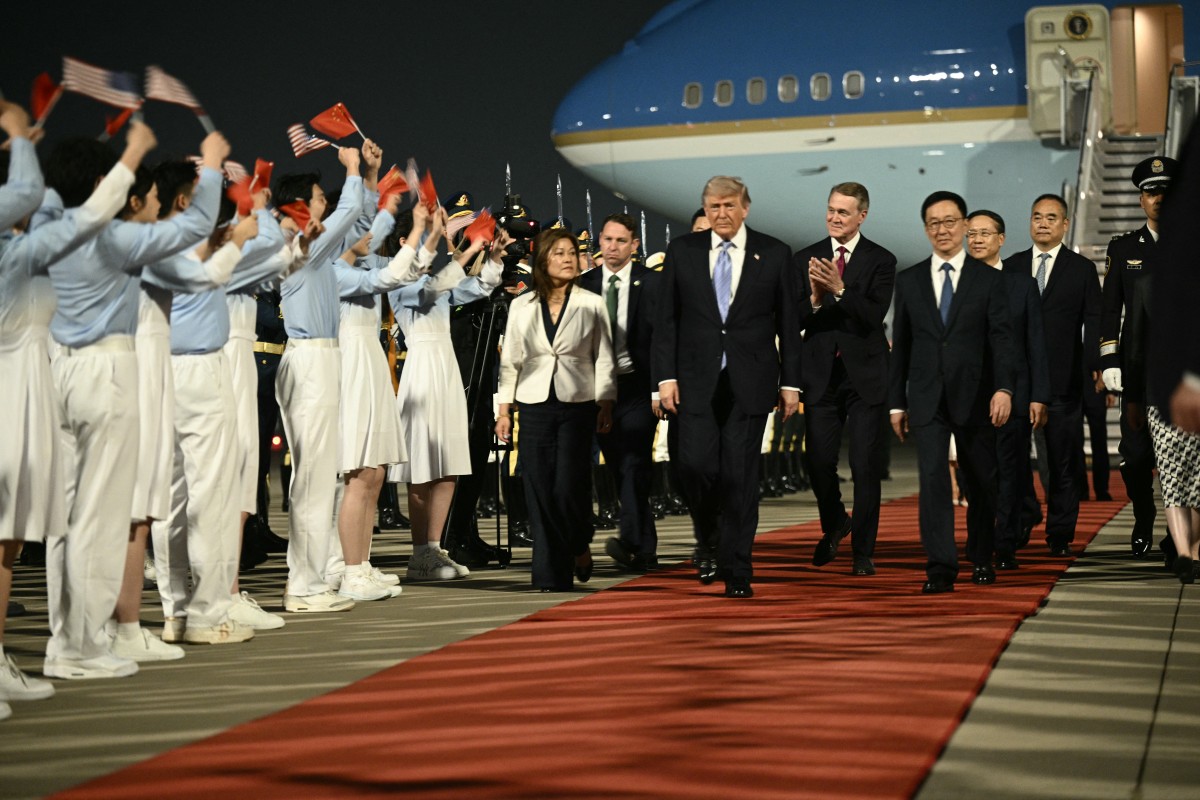 Trump llega a Beijing para una visita de Estado a China