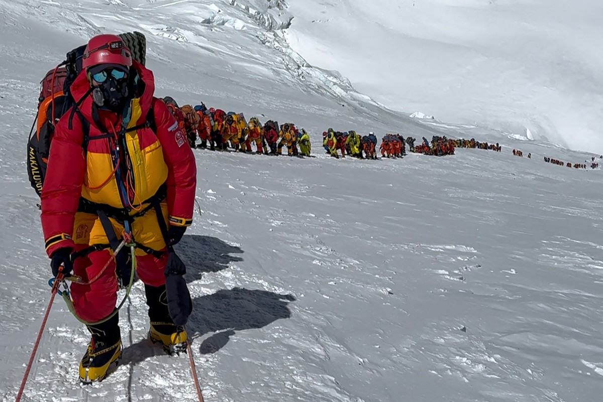 Un alpinista estadounidense completa la ascensión más rápida al Everest
