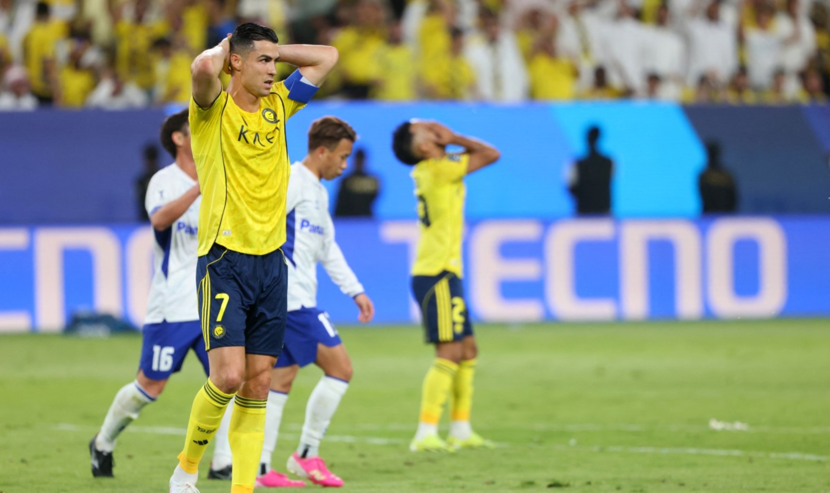 Cristiano Ronaldo sufre otra decepción con Al Nassr tras caer en final asiática
