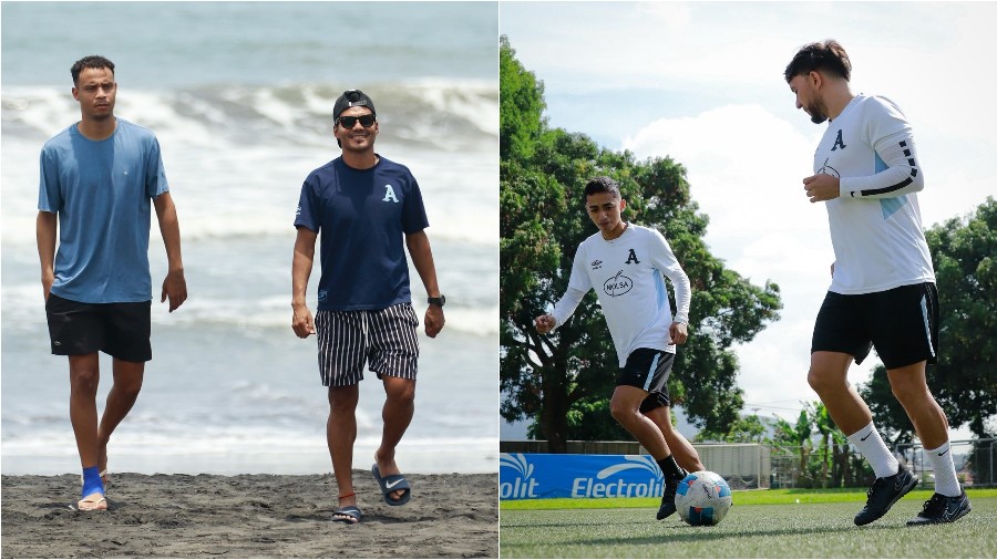 Alianza vivió un día de sol, playa y fútbol